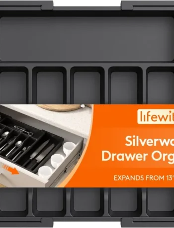 lifewit silverware drawer organizer review