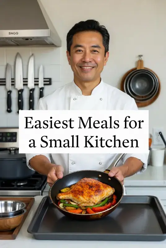 easiest meals to cook in a small kitchen