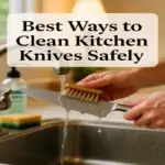 Best Ways to Clean Kitchen Knives Safely