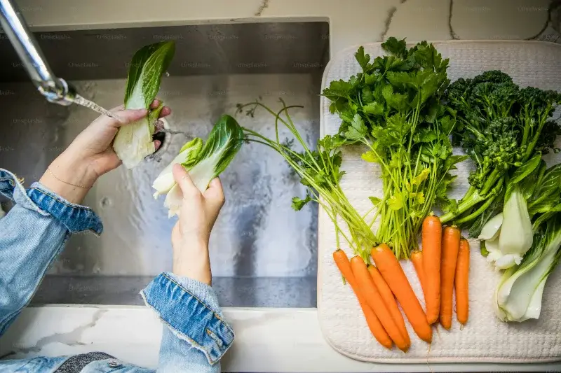 best way to wash fresh vegetables