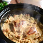chicken stuffing crock pot recipe​