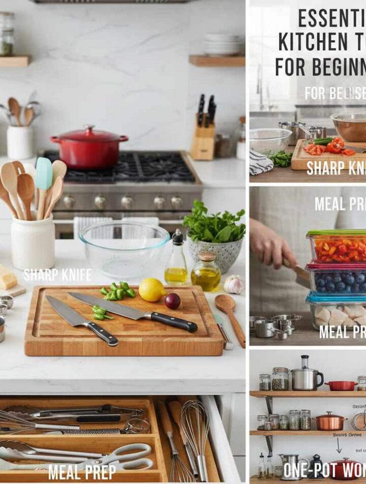 Must-Have Kitchen Tools for Beginners
