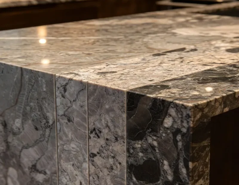 how thick is granite kitchen countertop