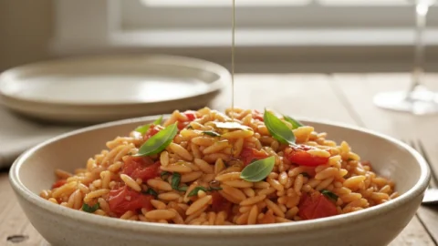 nutritional value of orzo pasta​