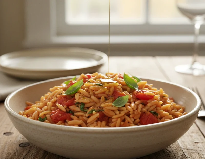 nutritional value of orzo pasta​