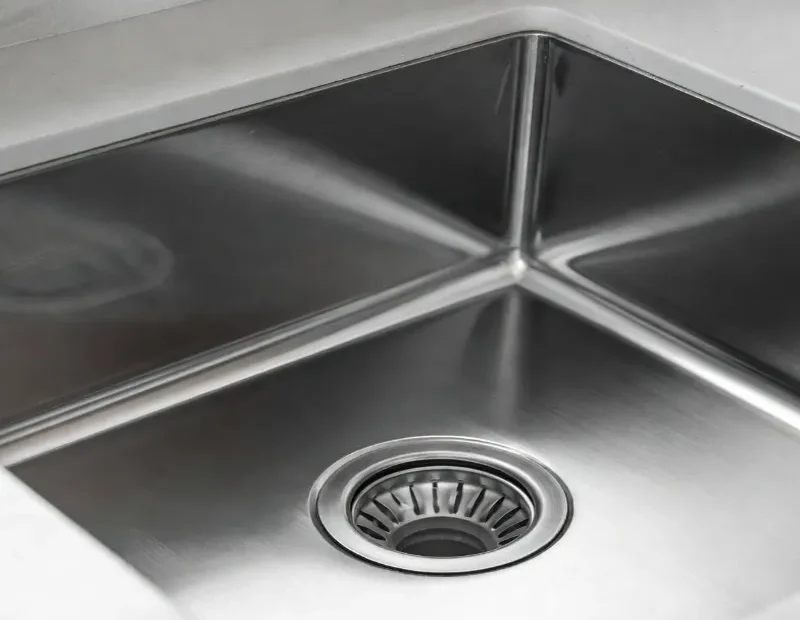 what size is a kitchen sink drain