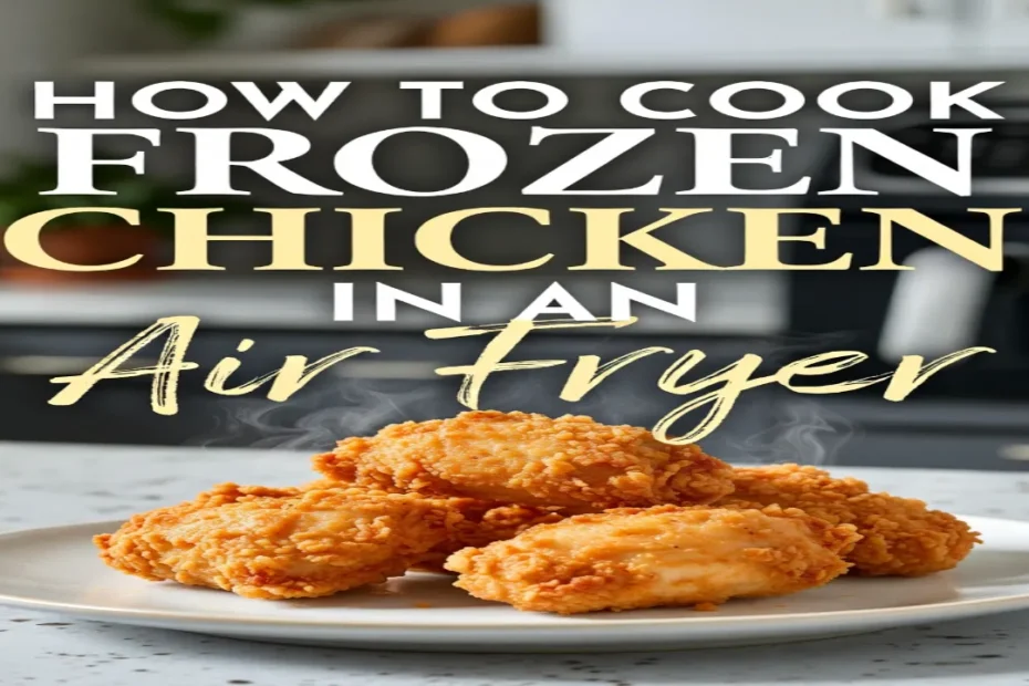 can you cook frozen chicken in an air fryer​