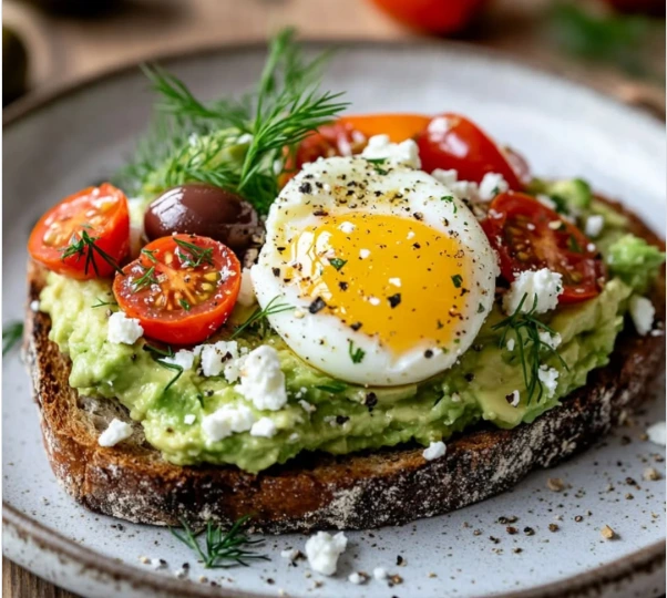 Egg‑and‑Avocado Toast
