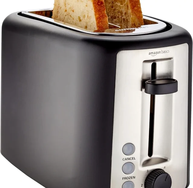Amazon Basics 2 Slice Toaster reviews