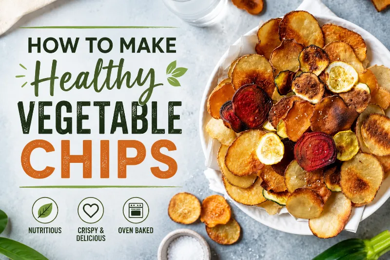 how to make healthy vegetable chips