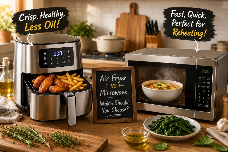 air fryer vs microwave